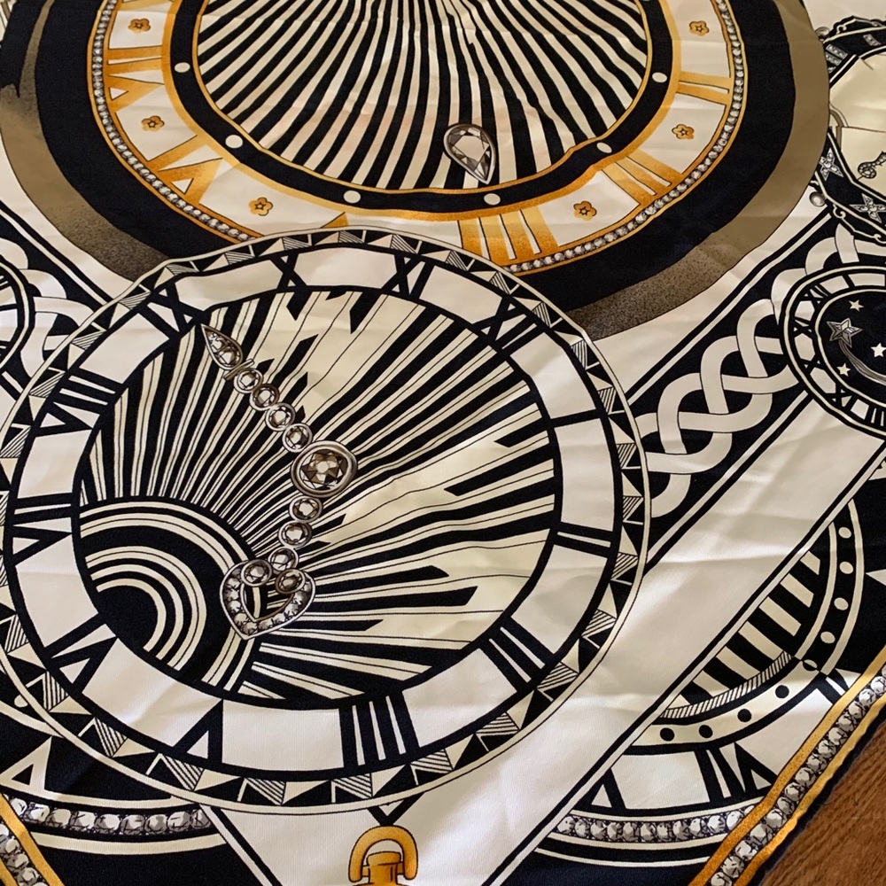 Authentic must de Cartier silk scarf - Picture 2 of 7